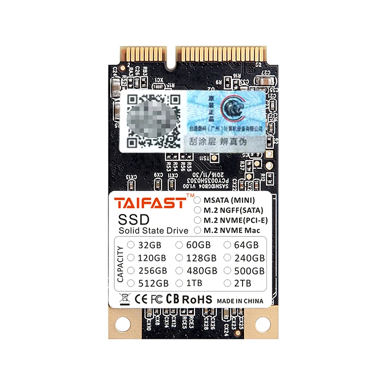 Taifast 60GB 120GB 128GB 256GB 512GB 1T 2TB Solid State Drive Mini mSATA Disco SSD In Stock For Desktop Laptop msata hard drives
Taifast 60GB 120GB 128GB 256GB 512GB 1T 2TB Solid State Drive Mini mSATA Disco SSD In Stock For Desktop Laptop msata hard drives