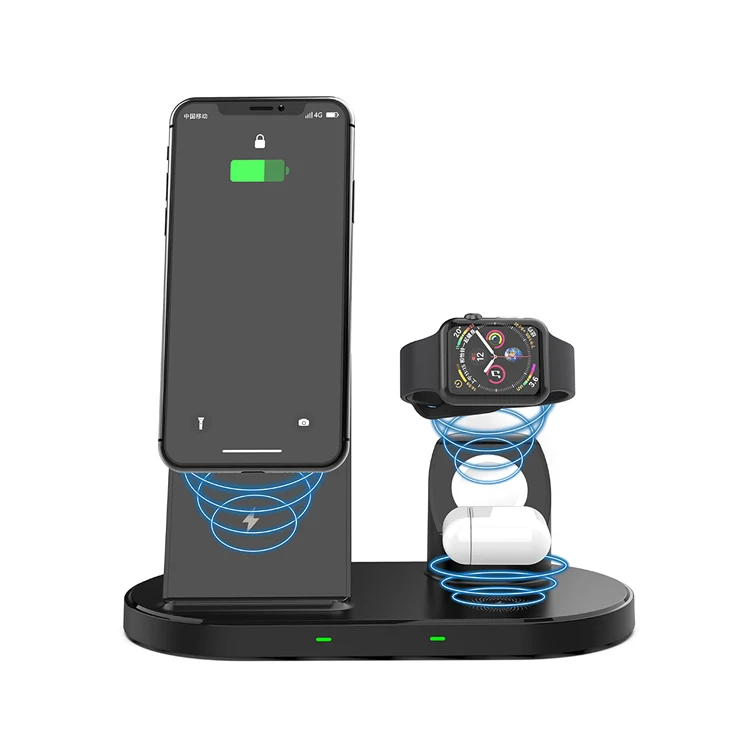 15W ABS 3 in 1 Wireless Charger Dock for Mobile Phone Smart Watch Wireless Charging
15W ABS 3 in 1 Wireless Charger Dock for Mobile Phone Smart Watch Wireless Charging