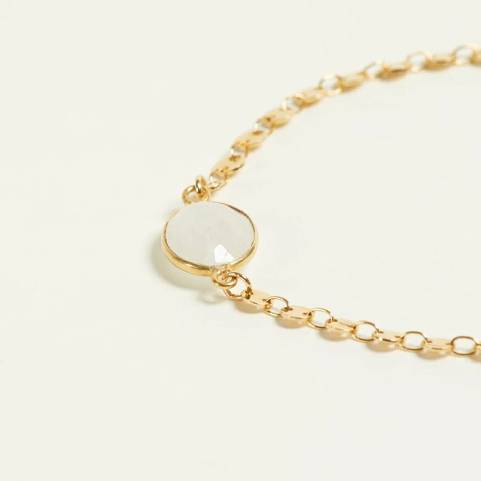 Luxury Band 925 Sterling Silver Gold Plated Crystal Stone Charm Coin Chain Bracelet For Woman, Customized color
Luxury Band 925 Sterling Silver Gold Plated Crystal Stone Charm Coin Chain Bracelet For Woman, Customized color