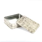 Floral Printing Design Luxury Large Tin Box Food Storage Box Cake Tins For Baking