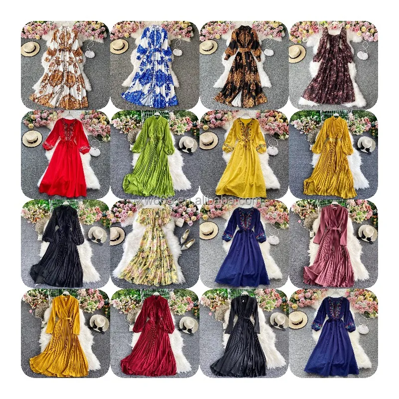 Women's autumn 2022 new floral dress Women's long sleeves Korean fashion temperament chiffon skirt
Women's autumn 2022 new floral dress Women's long sleeves Korean fashion temperament chiffon skirt