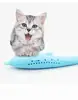 Catnip Toys Simulation Fish Shape Fish Flop Cat Toy Pet Cat Toothbrush With Catnip Interactive Pets Pillow Chew Supplies