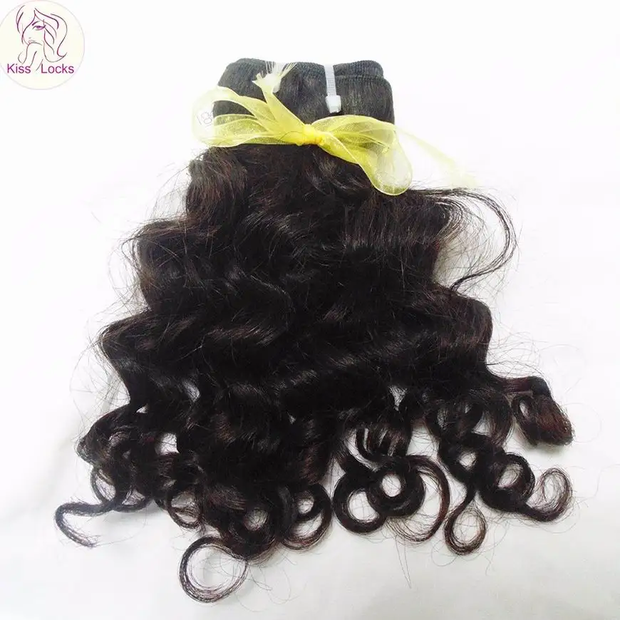 Hot selling brand 3 pcs/lot Laotian Human Deep Curly Hair Wefts ,no tangle,no shedding,with fast shipping