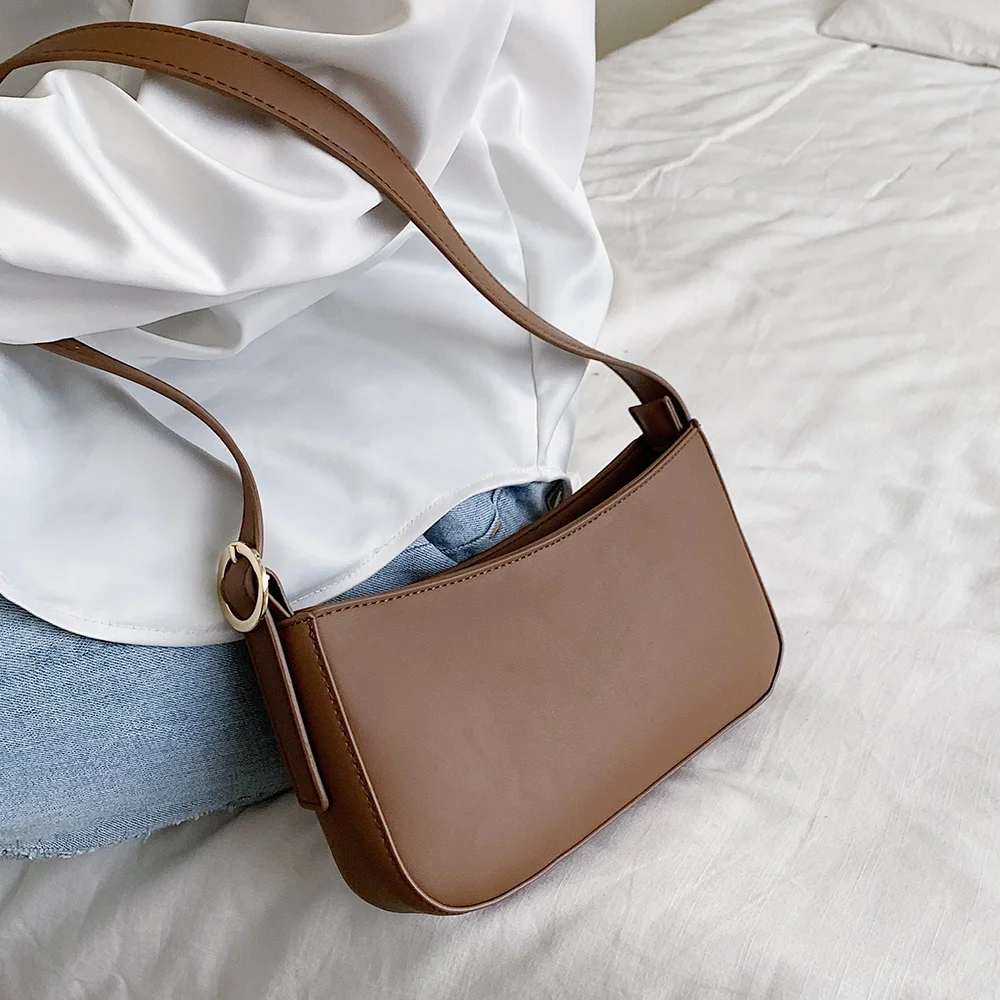 Cute Solid Color Small PU Leather Shoulder Bags For Women 2021 Summer Simple Handbags And Purses Female Travel Totes
Cute Solid Color Small PU Leather Shoulder Bags For Women 2021 Summer Simple Handbags And Purses Female Travel Totes