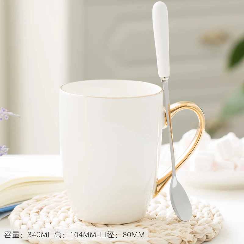 Flypeak new custom logo Nordic style plain white ceramic coffee mug cup marble coffee travel mug cups with gold handle, Customized color
Flypeak new custom logo Nordic style plain white ceramic coffee mug cup marble coffee travel mug cups with gold handle, Customized color