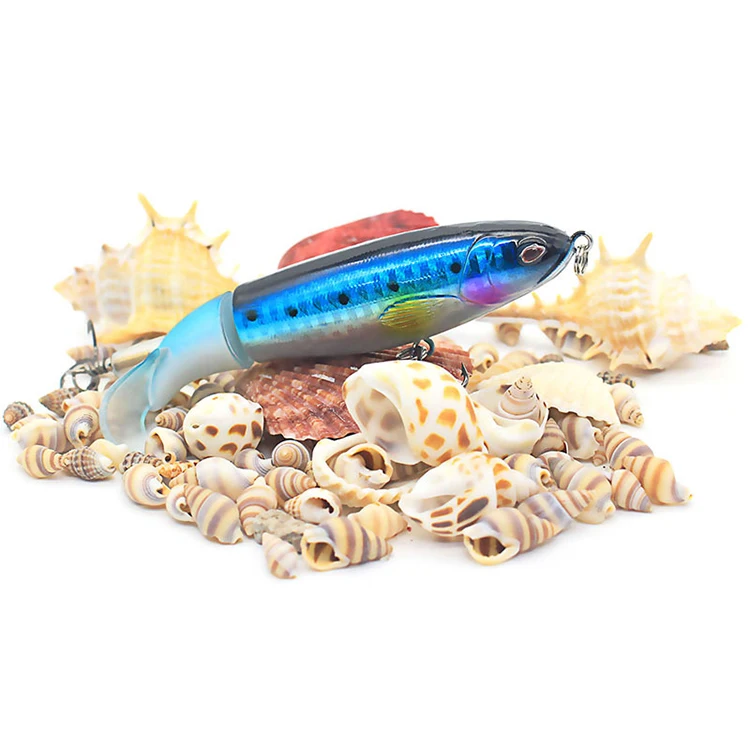 Hot selling Artificial Lifelike fishing lures Pencil bait with Strong treble Hooks, 11 colors
Hot selling Artificial Lifelike fishing lures Pencil bait with Strong treble Hooks, 11 colors