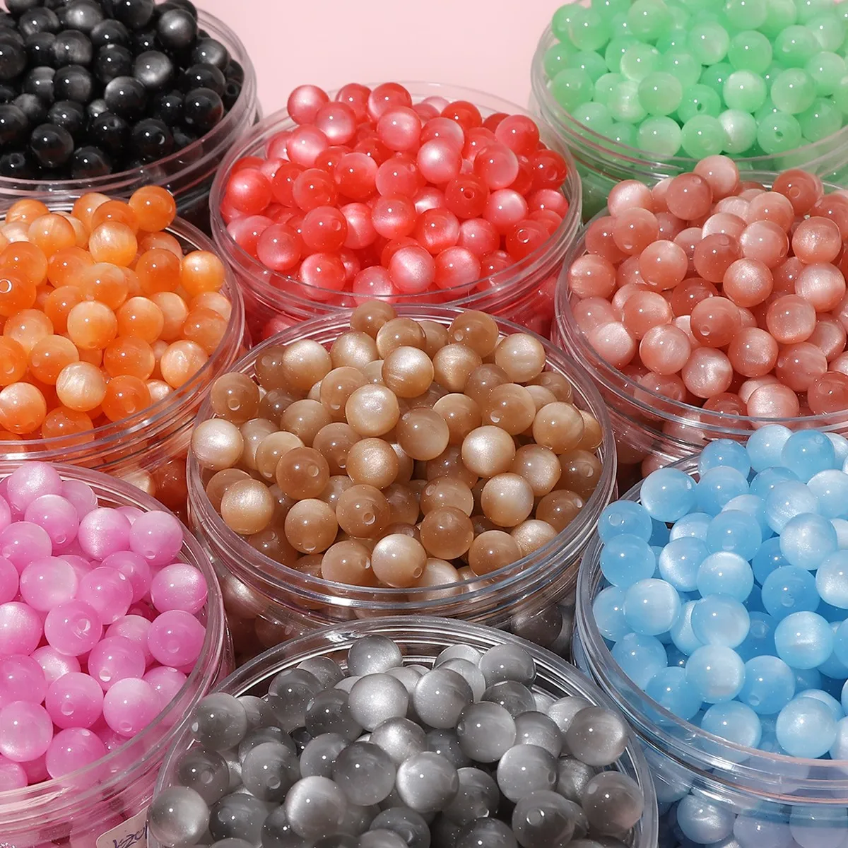 15 Colors Resin Round Beads Loose Beads Diy Handmade Material For Bracelet Jewelry Making Accessories 10 Pcs One Pack
15 Colors Resin Round Beads Loose Beads Diy Handmade Material For Bracelet Jewelry Making Accessories 10 Pcs One Pack