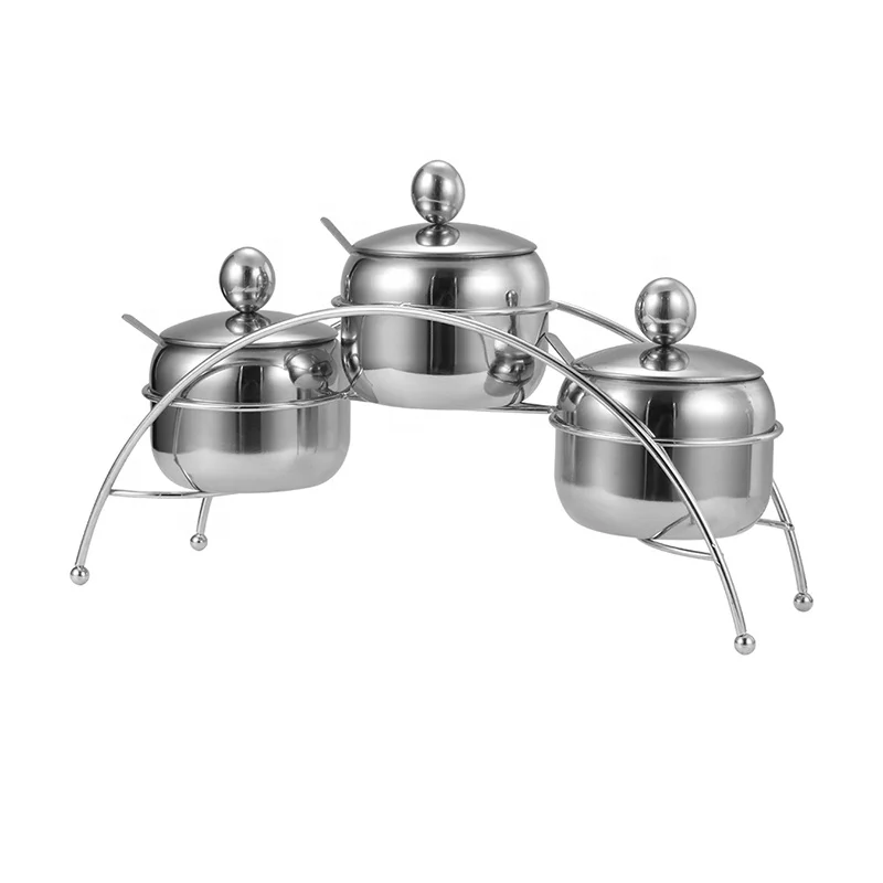 Bridge Seasoning Pot Seasoning Pot Set Herb Container Seasoning Pot Kitchen Cooking Tools, Silver
Bridge Seasoning Pot Seasoning Pot Set Herb Container Seasoning Pot Kitchen Cooking Tools, Silver