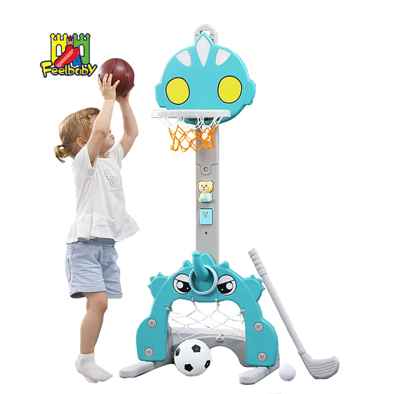 Feelbaby height adjustable indoor plastic children basketball stand for kids play, Green, red
Feelbaby height adjustable indoor plastic children basketball stand for kids play, Green, red