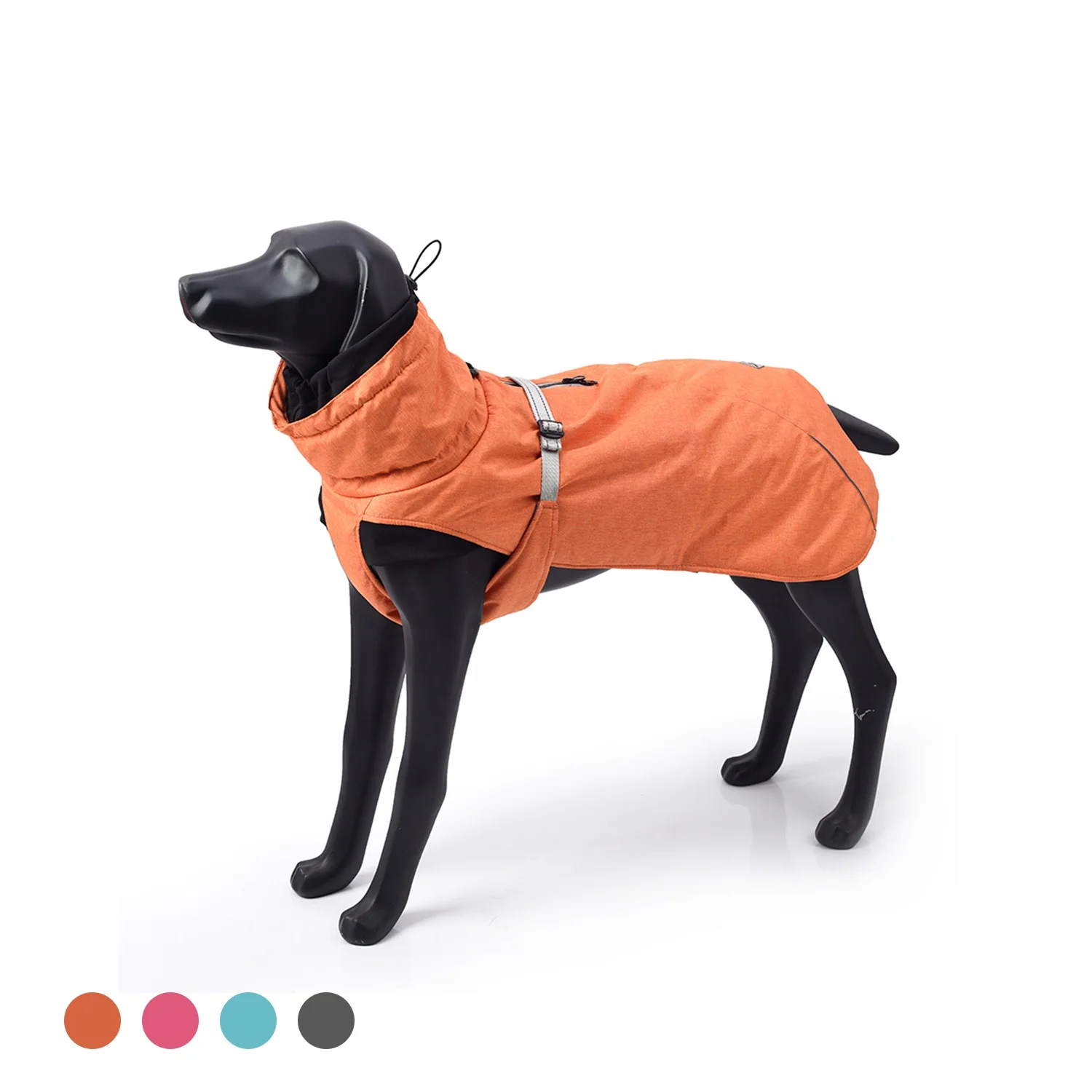 BlackDoggy Water Resistant Thick Warm Reflective Pet Clothes Winter Coat for Large Dog, Blue/pink/grey/orange
BlackDoggy Water Resistant Thick Warm Reflective Pet Clothes Winter Coat for Large Dog, Blue/pink/grey/orange