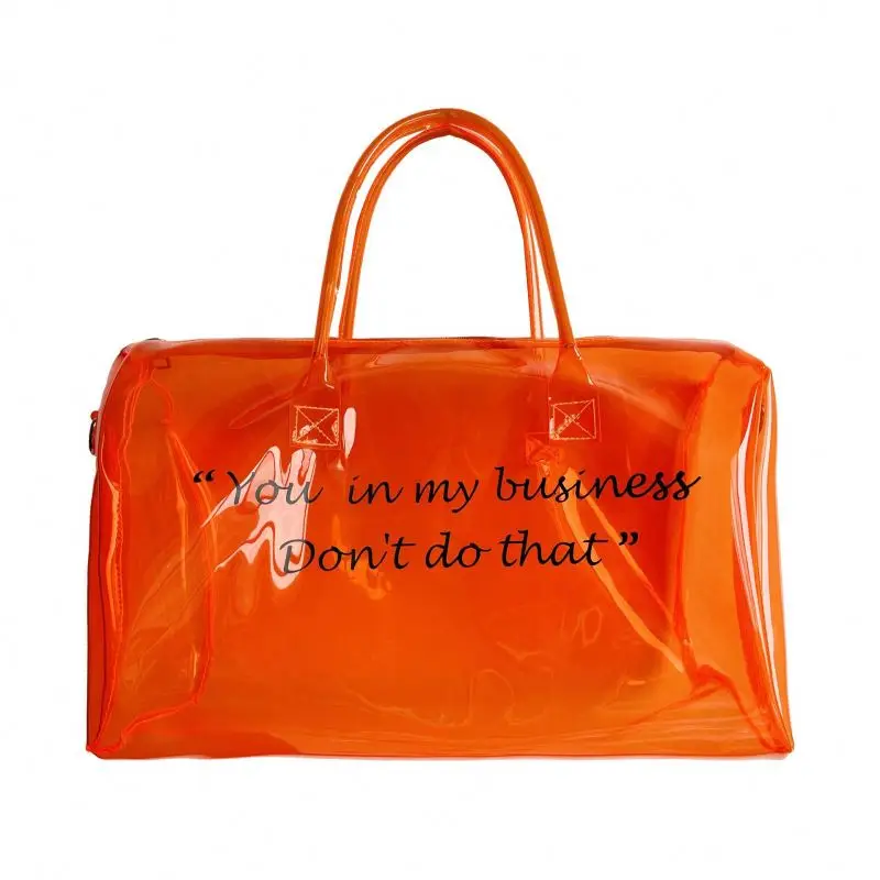Wholesale 2021 overnight tote bag female duffle bag Fashion and New Style Clear Hologram pvc holographic duffle bag
Wholesale 2021 overnight tote bag female duffle bag Fashion and New Style Clear Hologram pvc holographic duffle bag