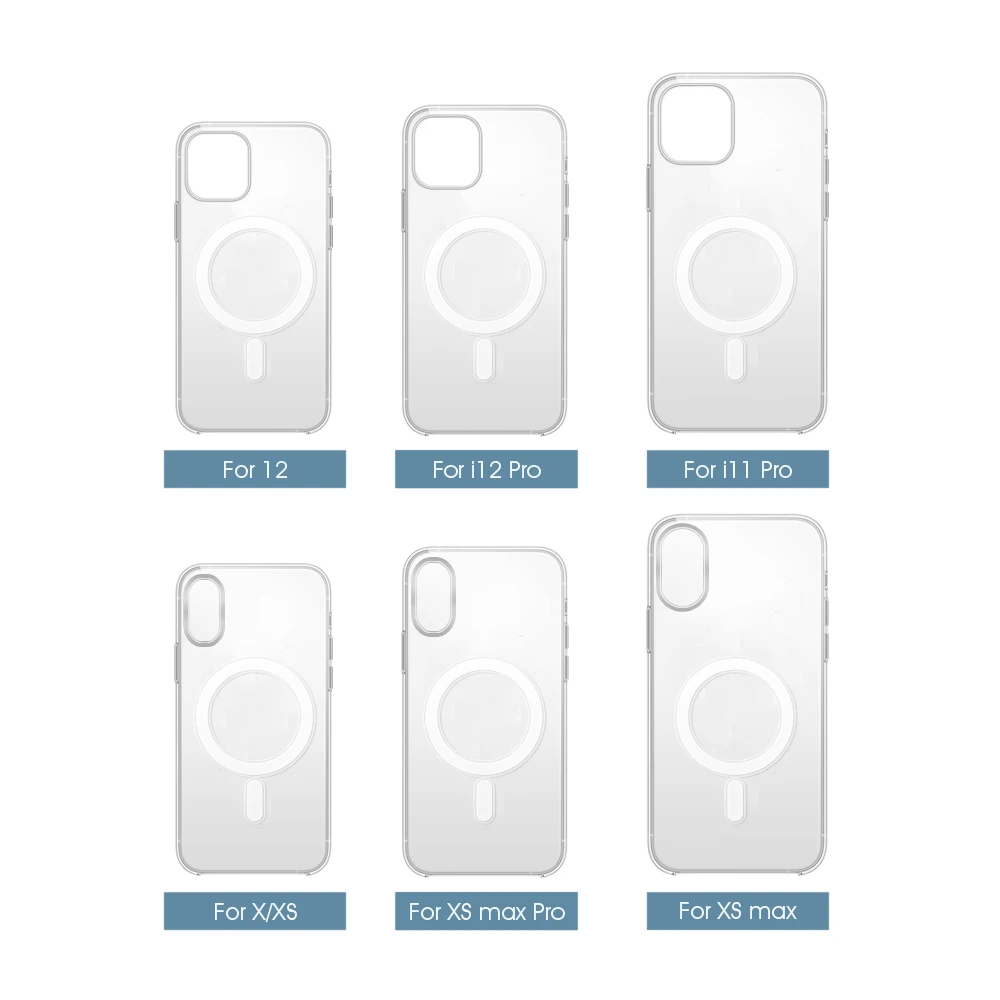 2021 Magnetic Clear Phone Case For iPhone 12 Transparent Phone Cover Mobile Phone Case High Protective Magnet Cover
2021 Magnetic Clear Phone Case For iPhone 12 Transparent Phone Cover Mobile Phone Case High Protective Magnet Cover