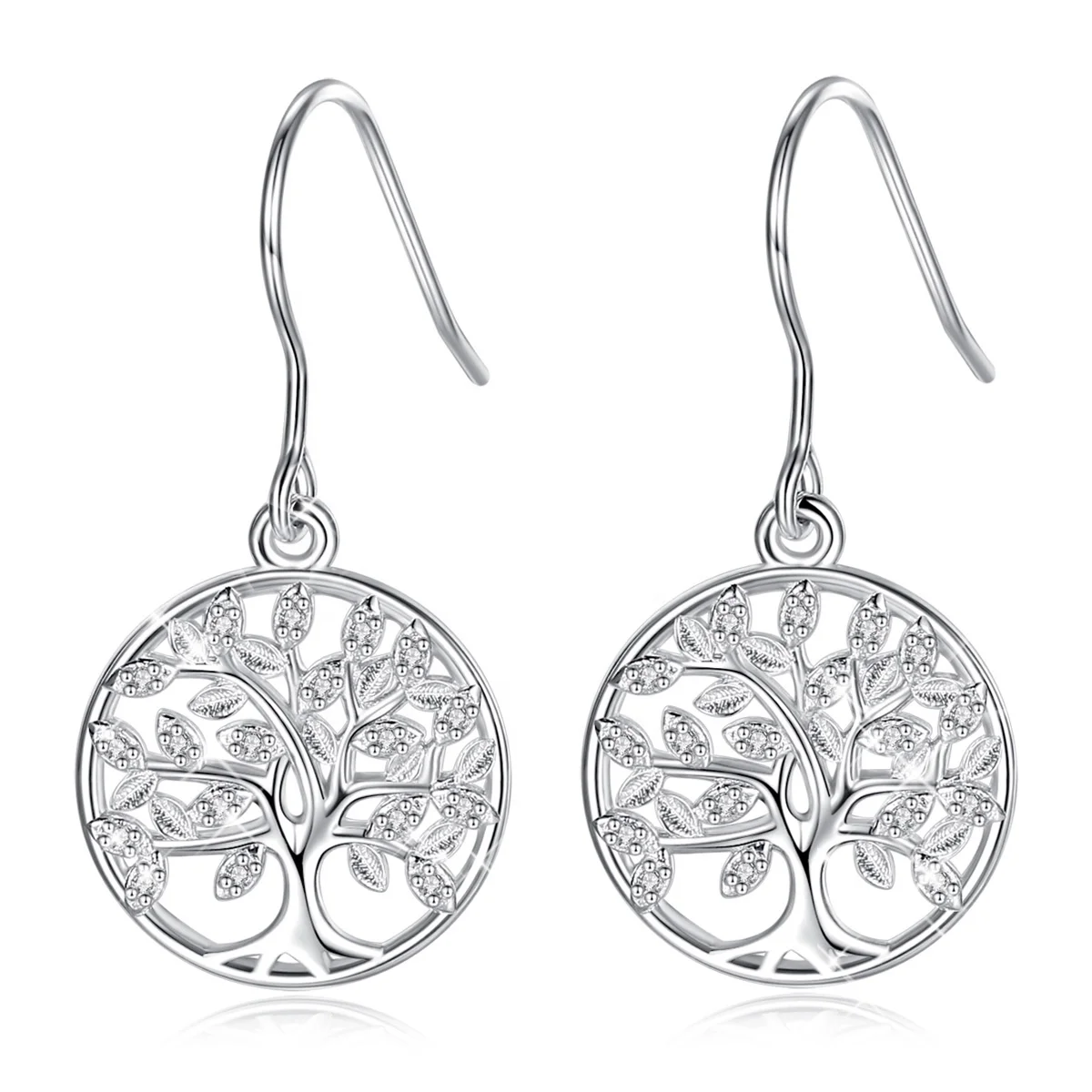 Merryshine Handmade Jewelry High Quality 925 Sterling Silver Classic Tree of Life Drop Earrings
Merryshine Handmade Jewelry High Quality 925 Sterling Silver Classic Tree of Life Drop Earrings