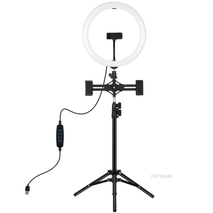 30cm Light 3 Phone Clamps Makeup Beauty Photography Studio Set Ring Light With 1.1m Tripod Stand
30cm Light 3 Phone Clamps Makeup Beauty Photography Studio Set Ring Light With 1.1m Tripod Stand