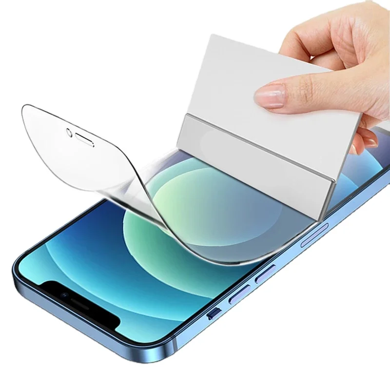 Full Cover Hydrogel Film For iPhone 7 8 Plus 6 6s Screen Protector 11 12 Pro mini XR X XS Max SE 2020 Back Soft Film, Clear
Full Cover Hydrogel Film For iPhone 7 8 Plus 6 6s Screen Protector 11 12 Pro mini XR X XS Max SE 2020 Back Soft Film, Clear