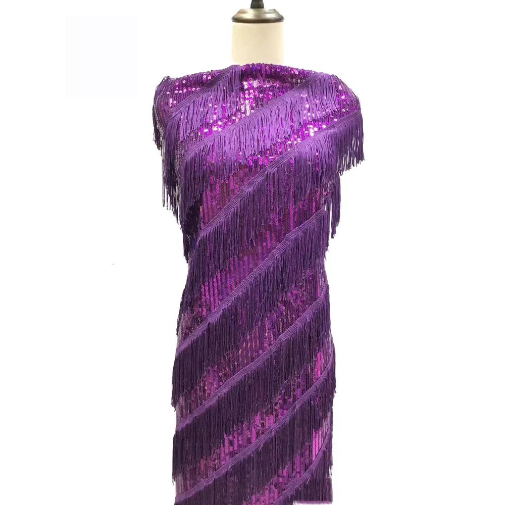 Beautifical tassel net french dress sequins french tulle purple fashion lace ML42N53, Customized
Beautifical tassel net french dress sequins french tulle purple fashion lace ML42N53, Customized
