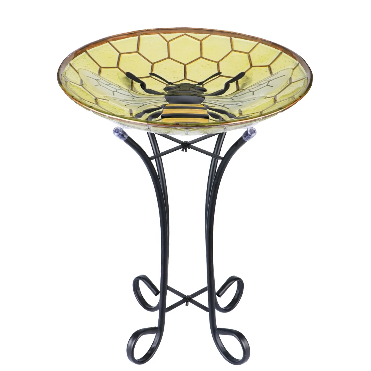 Garden Solar Light Outdoor Metal Stand Glass Bird bath Solar Bee Bird baths 
Garden Solar Light Outdoor Metal Stand Glass Bird bath Solar Bee Bird baths