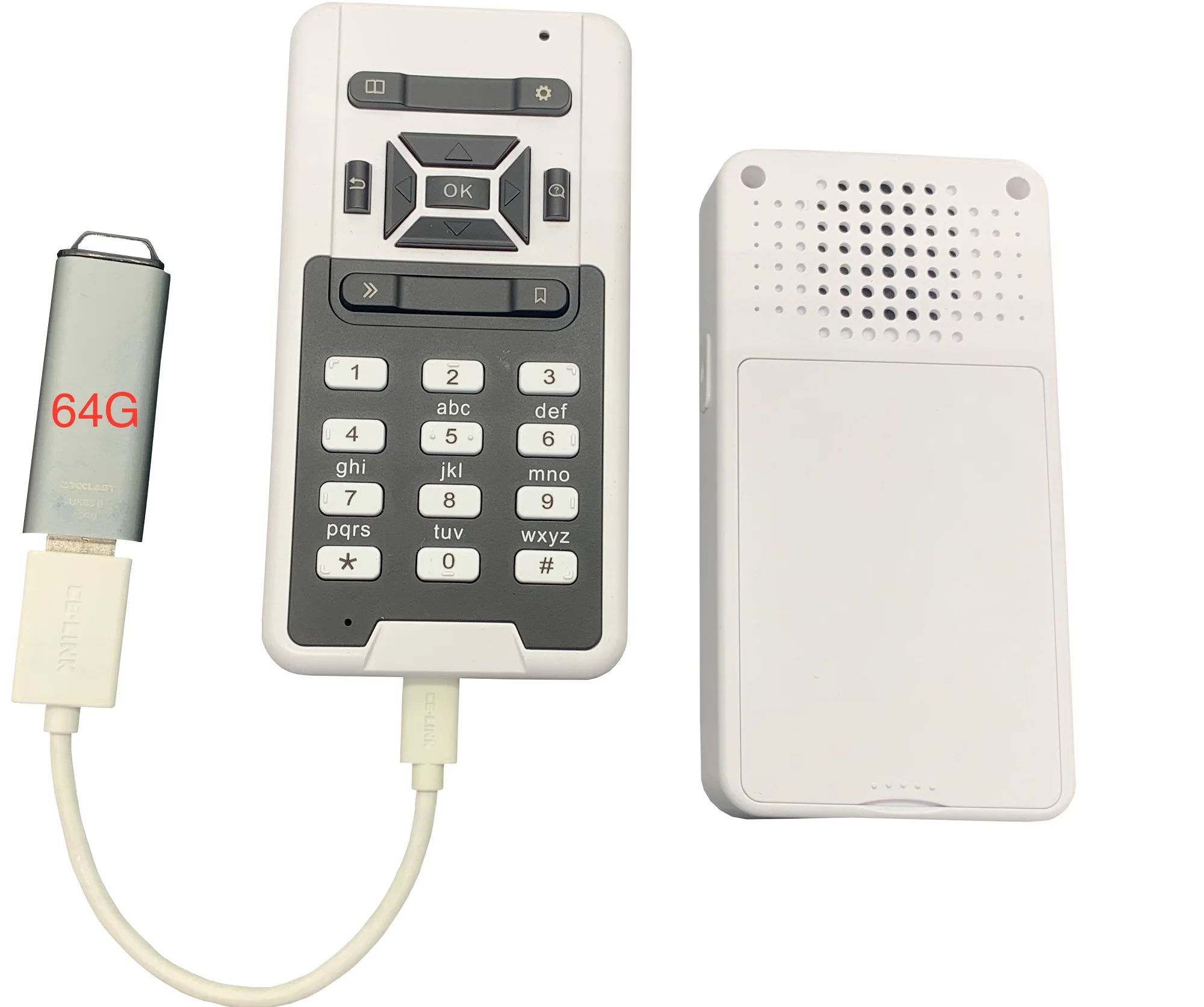 2021 brand new T6 daisy book player with 8gb storage USB read out function for the blind and visually impaired
2021 brand new T6 daisy book player with 8gb storage USB read out function for the blind and visually impaired