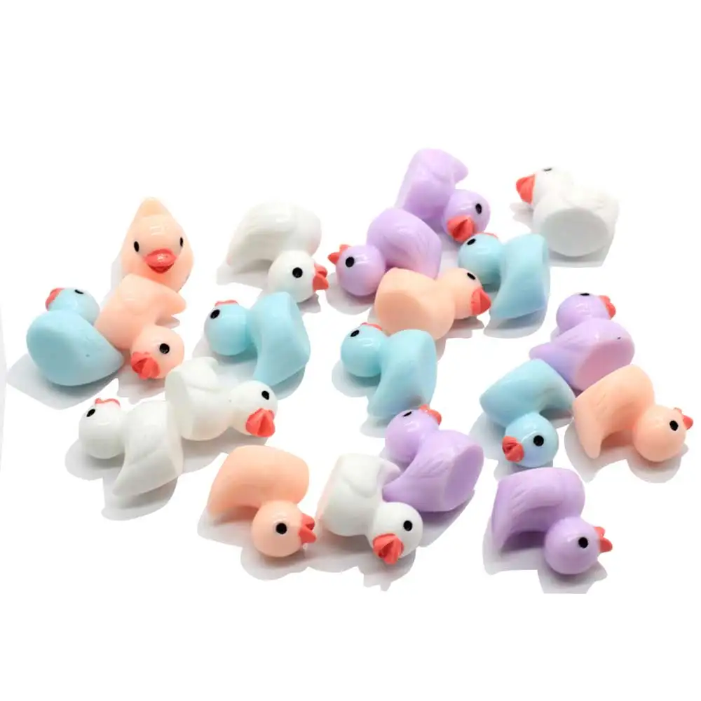 Newest 3D Mini Duckling Resin Colorful Landscape Craft Animal Ornament for Kids Hairpin Accessories Doll House Toy
Newest 3D Mini Duckling Resin Colorful Landscape Craft Animal Ornament for Kids Hairpin Accessories Doll House Toy
