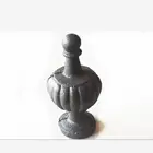 Wrought Iron Ornaments Factory Wholesale Ornamental New Main Gate Design cast Iron Spear Points