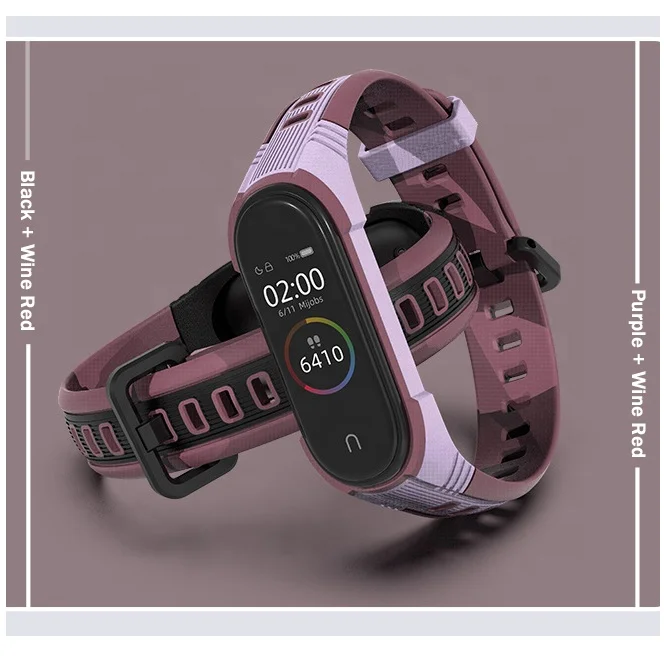 Young Fashion Waterproof Colorblock TPU Silicone Strap For MI Band 3 4 Sport Fit MI Band 4 Strap Xiaomi Silicon Wholesale
Young Fashion Waterproof Colorblock TPU Silicone Strap For MI Band 3 4 Sport Fit MI Band 4 Strap Xiaomi Silicon Wholesale