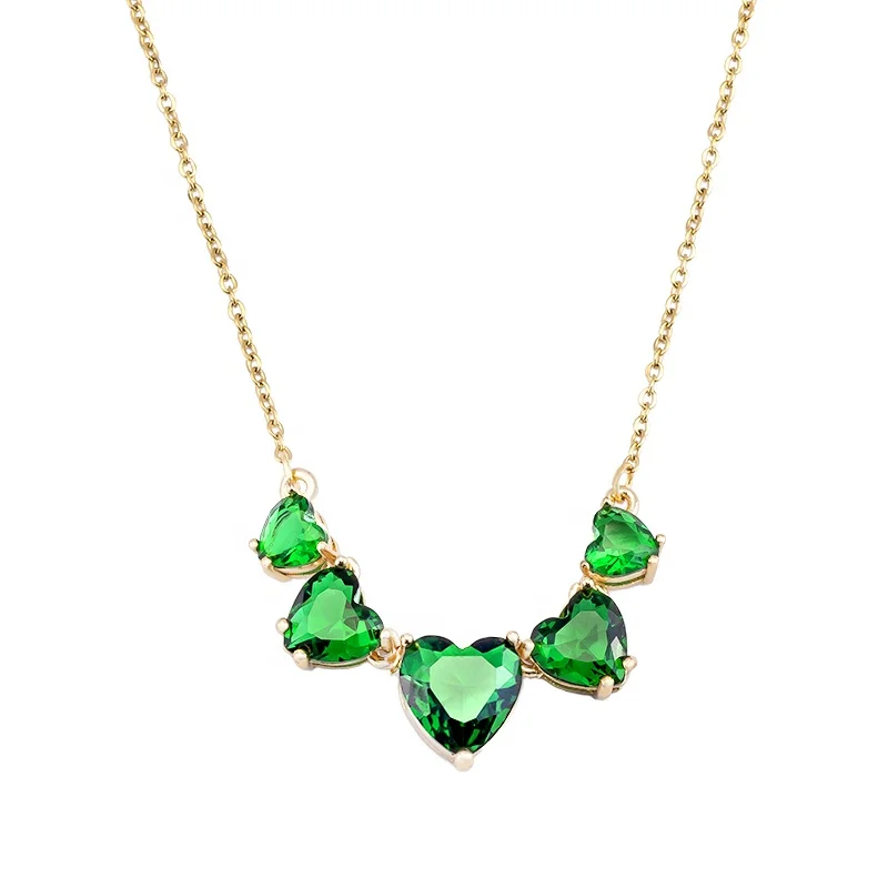 Eternal Classic Design Fashion Jewelry Stainless Steel 18K Gold Plated Heart Shape Zircon Pendant Women Minimalist Necklace
Eternal Classic Design Fashion Jewelry Stainless Steel 18K Gold Plated Heart Shape Zircon Pendant Women Minimalist Necklace
