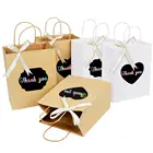 OurWarm DIY Birthday Paper Bags Wedding Party Gift Bags With Handles
