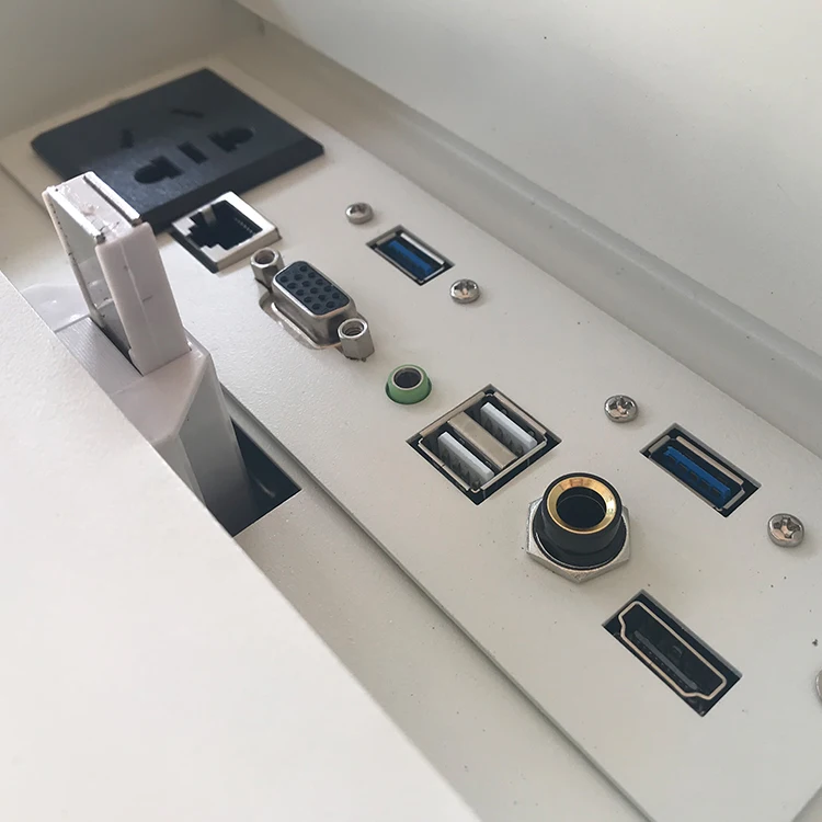 Widely Used High Quality Teaching Use Multi-Media Modern Designs Church Lecture Podium Pulpit Lectern Speech Desk