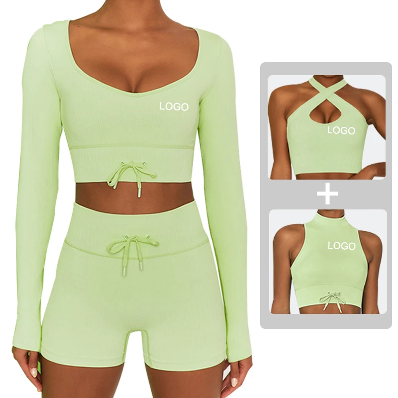 New Arrival Women Seamless Sports Bra Fitness & Yoga Wear Workout Clothing Active Wear Fitness Yoga Set
New Arrival Women Seamless Sports Bra Fitness & Yoga Wear Workout Clothing Active Wear Fitness Yoga Set