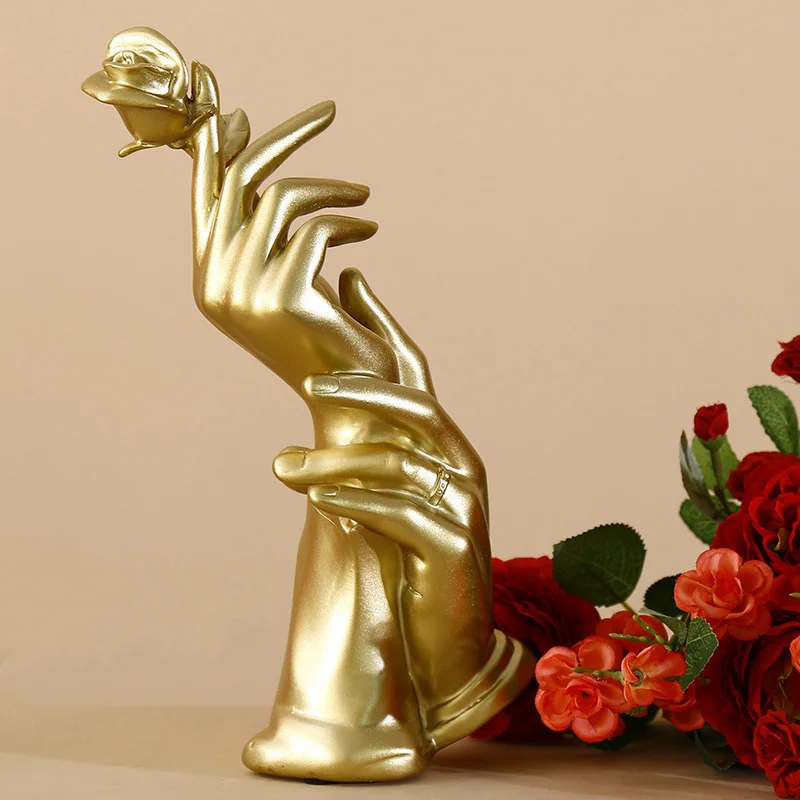 Resin Hands Rodin the Cathedral sculpture Soulmates Lovers Wedding statue Anniversary Bronze gift sandstone rose hold hands, Customized color
Resin Hands Rodin the Cathedral sculpture Soulmates Lovers Wedding statue Anniversary Bronze gift sandstone rose hold hands, Customized color