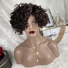 Bliss Emerald Pixie Cut Short Human Hair Wig Customized Cheap Human Hair Wig for Black Women