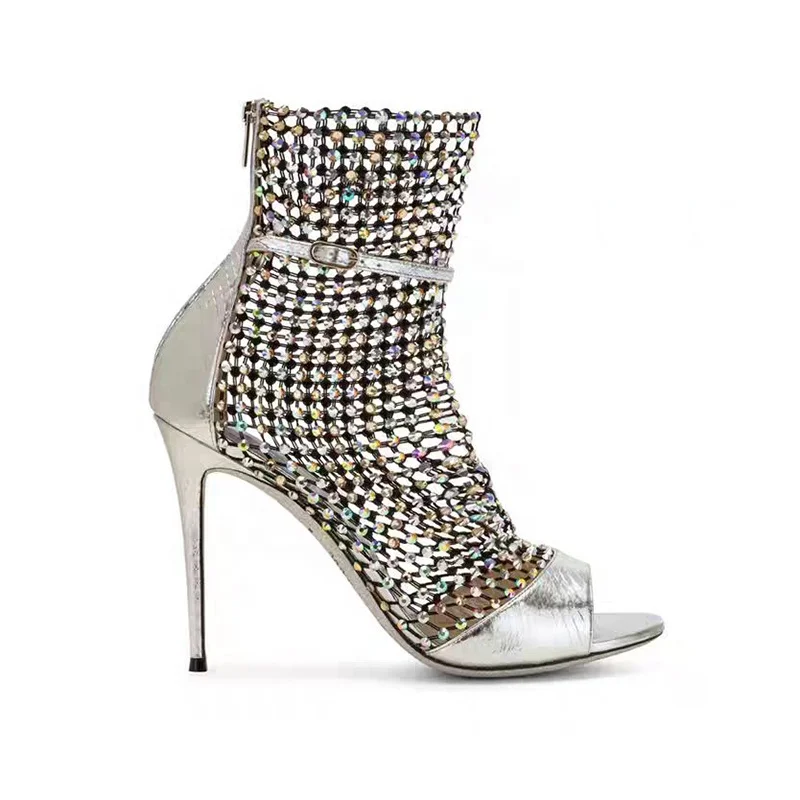 Sexy Bling Rhinestones Net Sandals 2020 New Designer Quality Stiletto Heel Mesh Suede Pumps Custom Fashionable Women Dress Shoes
Sexy Bling Rhinestones Net Sandals 2020 New Designer Quality Stiletto Heel Mesh Suede Pumps Custom Fashionable Women Dress Shoes