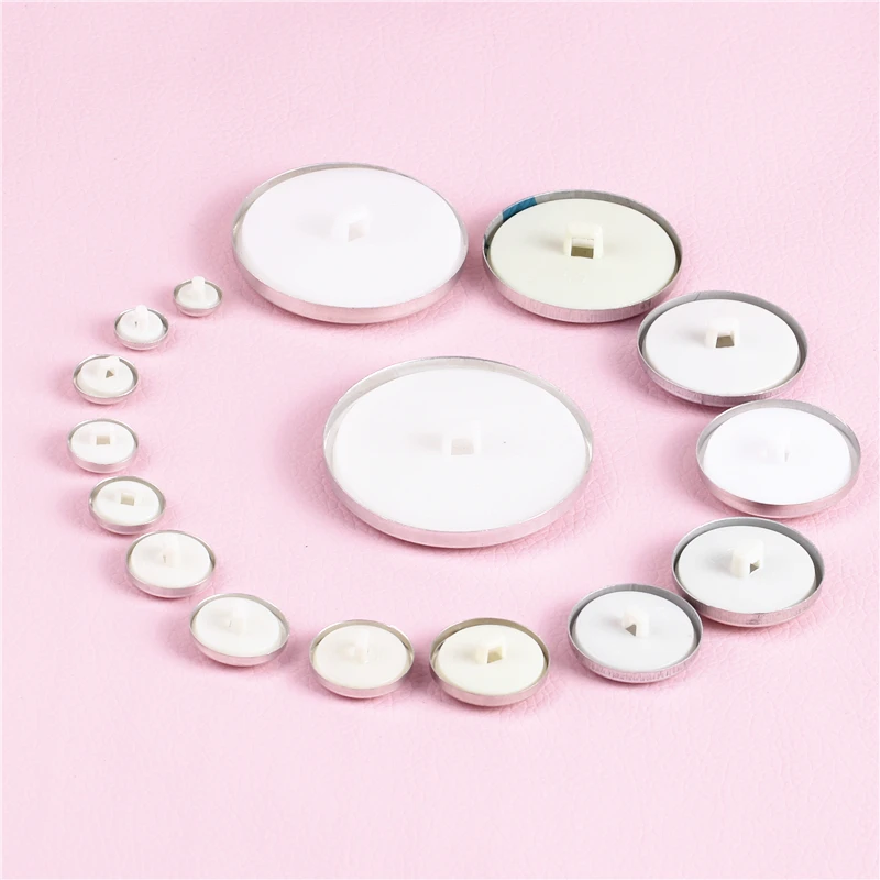 Fabric Cloth Covered Component DIY Handmde Plastic Back Buckle Invisible Buttons Sofa,Headwear Jewelry Accessories, Aluminum natural color
Fabric Cloth Covered Component DIY Handmde Plastic Back Buckle Invisible Buttons Sofa,Headwear Jewelry Accessories, Aluminum natural color