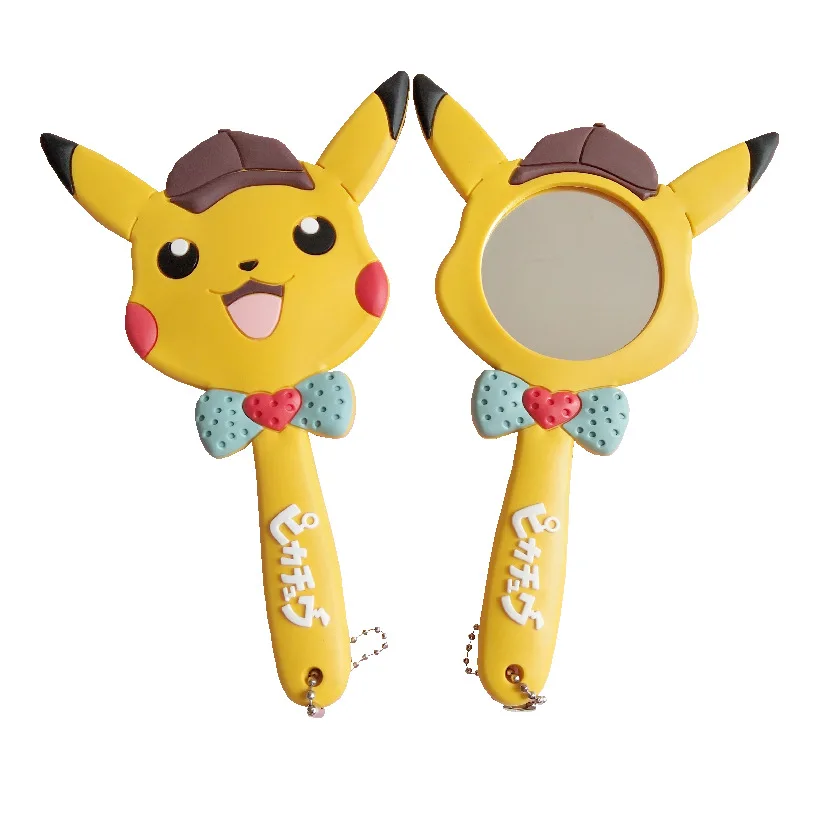 Popular Japanese Cartoon Design Pikachu Soft Silicone Single Side Makeup Hand Mirror Makeup Tools
Popular Japanese Cartoon Design Pikachu Soft Silicone Single Side Makeup Hand Mirror Makeup Tools