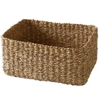High quality home kitchen handwoven seagrass storage basket for fruit
