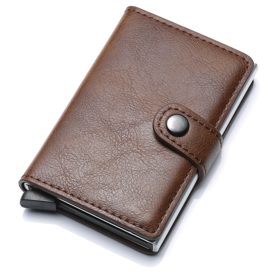 Customer Printed Logo Men Fashion Style Pocket Slim Aluminum Bank Card Holder Rfid Blocking Coffee Wallet Drop Shopping Factory, Customized color
Customer Printed Logo Men Fashion Style Pocket Slim Aluminum Bank Card Holder Rfid Blocking Coffee Wallet Drop Shopping Factory, Customized color