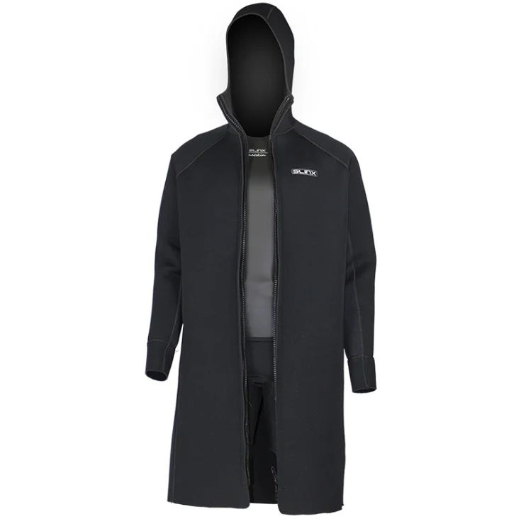 Men 3mm Long Knee length Diving Coat Sunblock Neoprene Diving Long Hooded Wetsuit quick drying Dive Jacket
Men 3mm Long Knee length Diving Coat Sunblock Neoprene Diving Long Hooded Wetsuit quick drying Dive Jacket