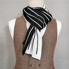 Fashion Style 100% Wool Winter Jacquard Knitted Scarf Cheap Scarves