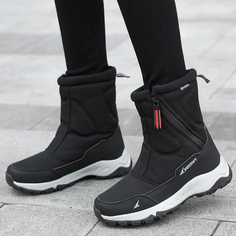 Wholesale Men's Women's winter boots Waterproof with zip open slip on shoes Warm fur Snow Boots Outdoor, Black,blue,red
Wholesale Men's Women's winter boots Waterproof with zip open slip on shoes Warm fur Snow Boots Outdoor, Black,blue,red