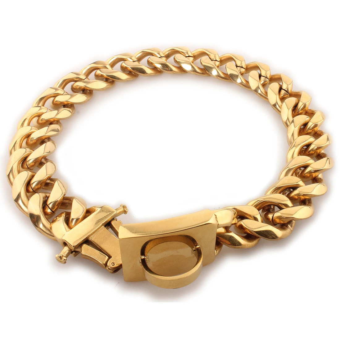 JINDA Wholesale Gold Plated Pitbull Bully Boxer Bulldog Bullies Cuban Link Pet Big Dog Chain Collar, Colorful
JINDA Wholesale Gold Plated Pitbull Bully Boxer Bulldog Bullies Cuban Link Pet Big Dog Chain Collar, Colorful