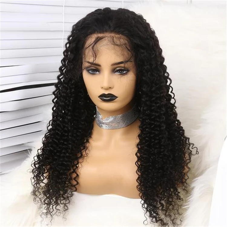Black Deep Curly Lace Wig 360 Lace Front Wigs 100% Brazilian Human Virgin Hair Sexy Natural Remy Hair for Women
Black Deep Curly Lace Wig 360 Lace Front Wigs 100% Brazilian Human Virgin Hair Sexy Natural Remy Hair for Women