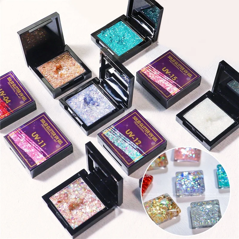Shiny Laser Glitter Sequin Nail UV Solid Gel Bright Painting Design Manicure Accessories
Shiny Laser Glitter Sequin Nail UV Solid Gel Bright Painting Design Manicure Accessories