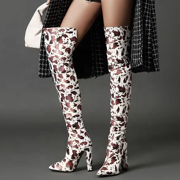 Zebra Print Big Size 43 Back Zip Over Knee High Chunky Heel Daily Women Boots Pointed Toe Winter Thigh High Booties For Ladies, Black,brown,zebra
Zebra Print Big Size 43 Back Zip Over Knee High Chunky Heel Daily Women Boots Pointed Toe Winter Thigh High Booties For Ladies, Black,brown,zebra