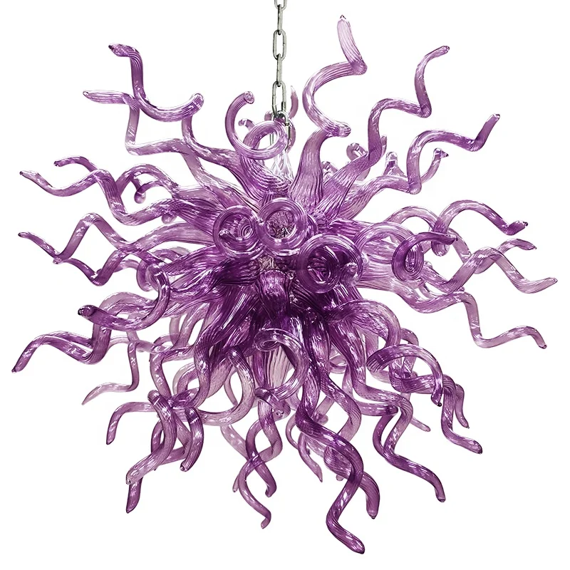 2021 New Design Purple Chandelier Lamp for Home Handmade Glass Chandelier Lighting Hanging Light Fixture
2021 New Design Purple Chandelier Lamp for Home Handmade Glass Chandelier Lighting Hanging Light Fixture