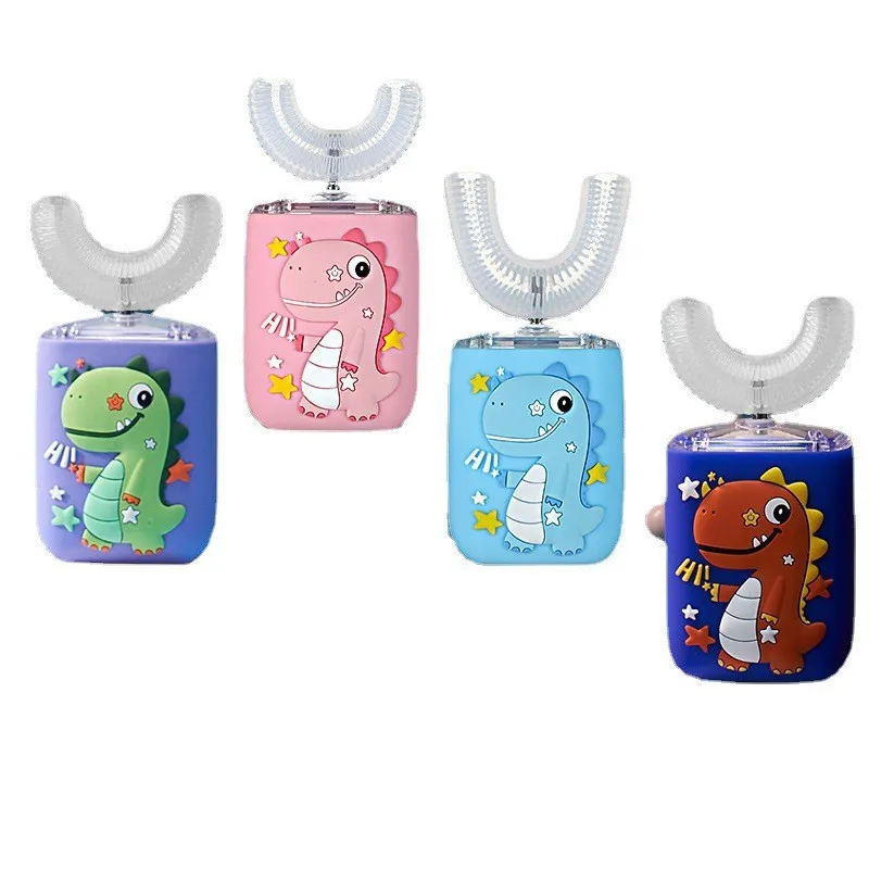 Ultrasonic Automatic Training Toothbrush U-Shape Kids Electric Toothbrush for Child
Ultrasonic Automatic Training Toothbrush U-Shape Kids Electric Toothbrush for Child