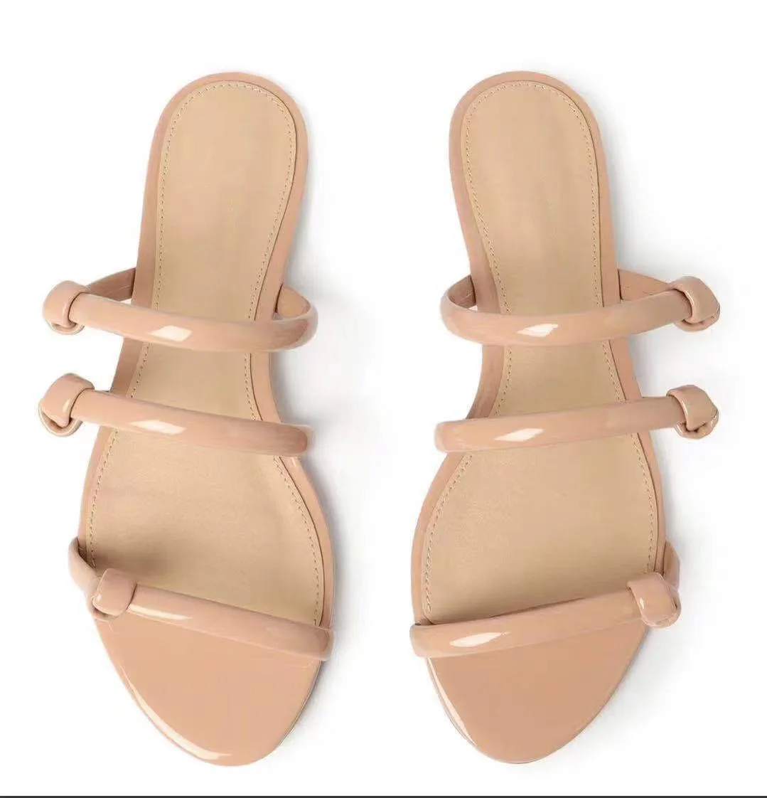 Summer Sandals Women Slippers Serpentine Double Layer Flat Sandals Ladies Beach Shoes Fashion Wild Sandals, Beige red
Summer Sandals Women Slippers Serpentine Double Layer Flat Sandals Ladies Beach Shoes Fashion Wild Sandals, Beige red