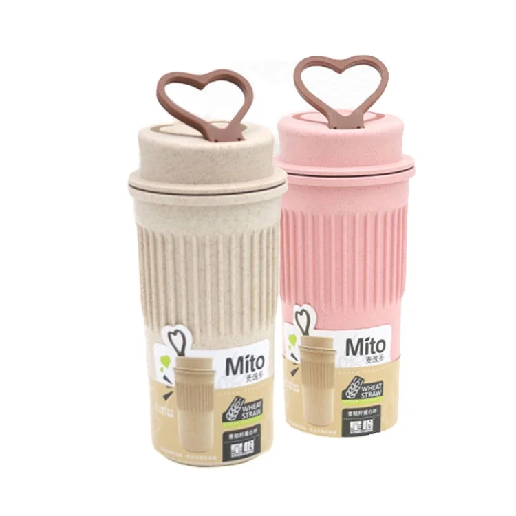 GU Creative Eco friendly Durable Using Wheat Straw Hiking Sport Water Bottles With Handle
GU Creative Eco friendly Durable Using Wheat Straw Hiking Sport Water Bottles With Handle