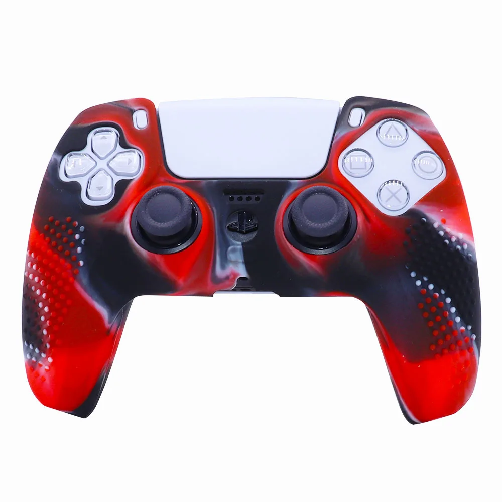 Travelcool Food-Grade Silicone Controller Soft Skins Cover Protector Case for PS5 Console Smooth Surface Protection Case Cover
Travelcool Food-Grade Silicone Controller Soft Skins Cover Protector Case for PS5 Console Smooth Surface Protection Case Cover