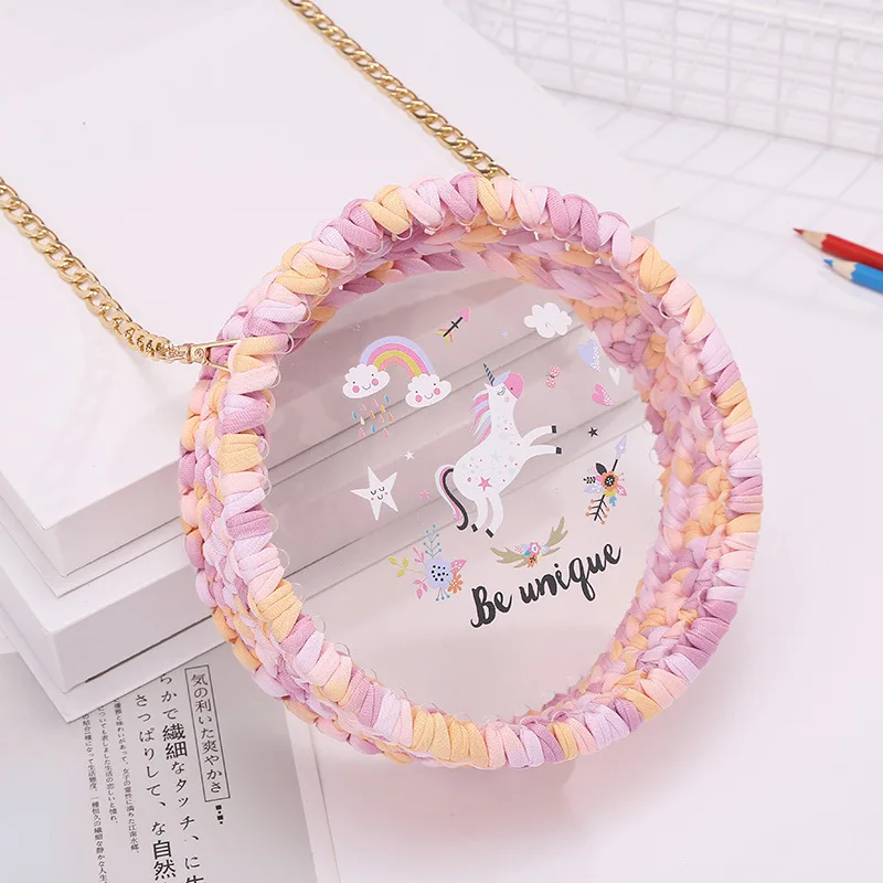 wholesale Hand Knitted Small Round Bag 2020 New Personality Lady Pearl Handbag Cloth Line cute PVC Crochet Wool Color Bag, As pictures
wholesale Hand Knitted Small Round Bag 2020 New Personality Lady Pearl Handbag Cloth Line cute PVC Crochet Wool Color Bag, As pictures