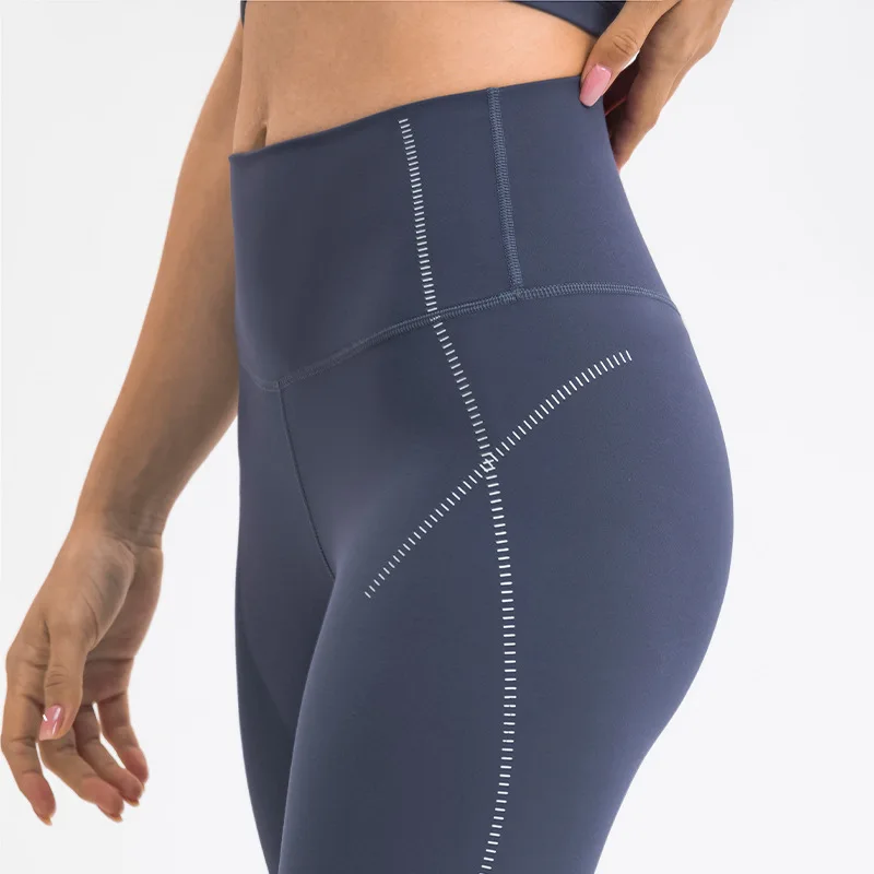Tight fitting stretch sports ankle fitness pants high-waist brushed butt up printing solid color training yoga pants leggings
Tight fitting stretch sports ankle fitness pants high-waist brushed butt up printing solid color training yoga pants leggings